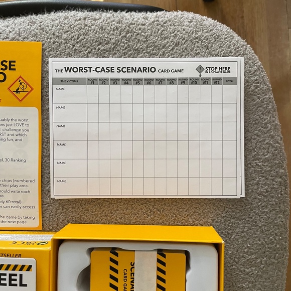 The Worst-Case Scenario Card Game - Picture 5 of 7